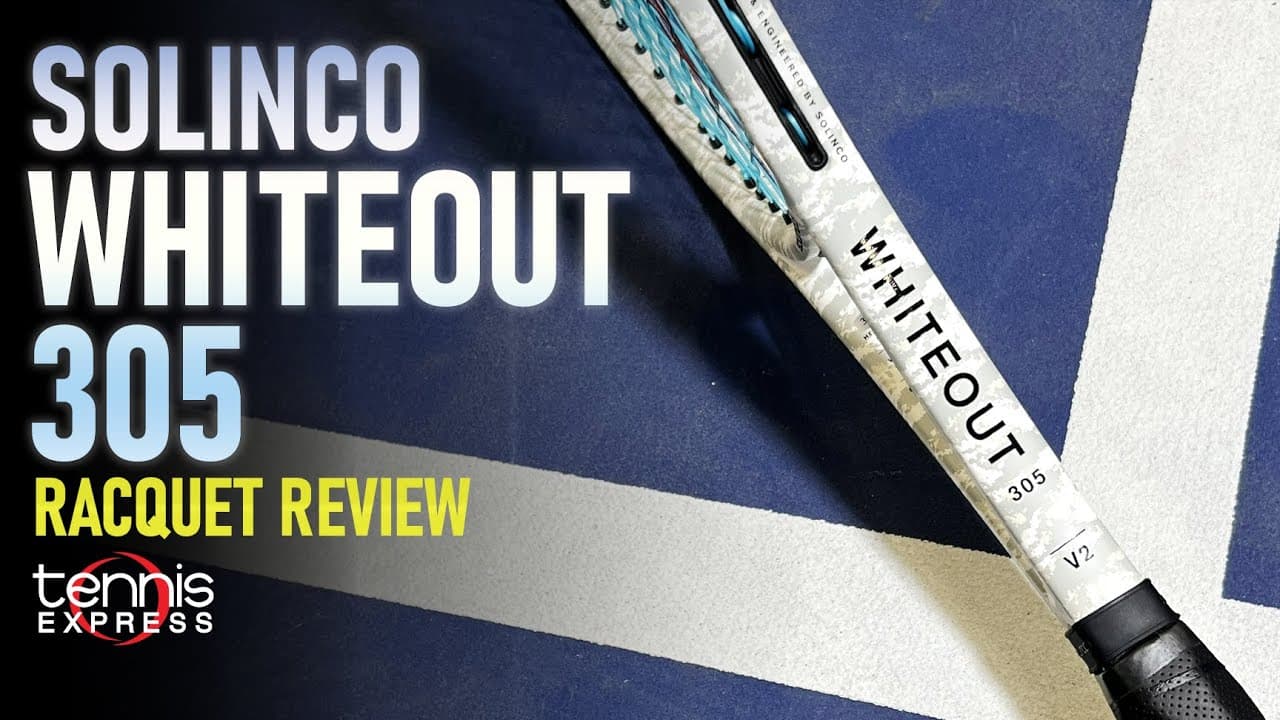 Solinco Whiteout 305 v2 Tennis Racquet Review: Tennis Express