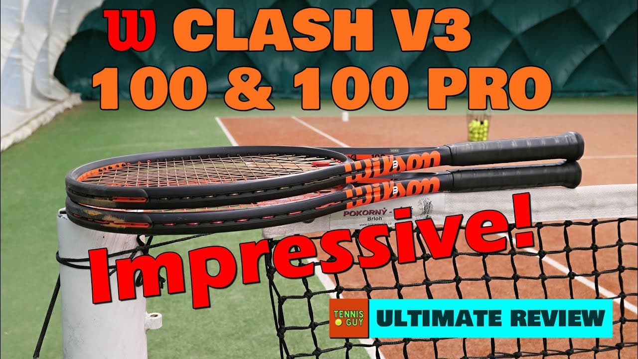 🎾 Wilson Clash V3 100 & 100 PRO Ultimate Review - Impressive!