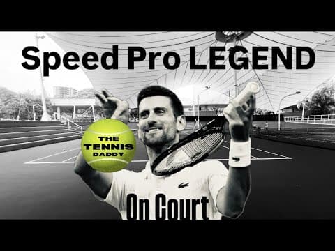 HEAD Speed Pro LEGEND review. Dare I say a GREAT One Handers Racquet? #novakdjokovic #tennis #novak