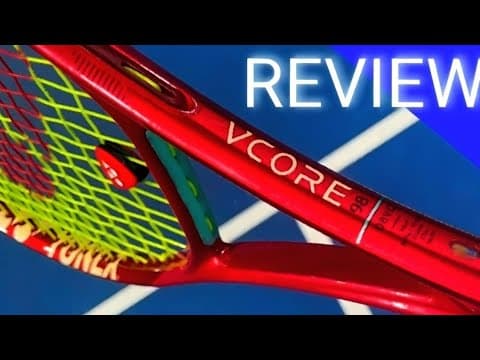 Yonex Vcore 98 Review -Alex Tennis