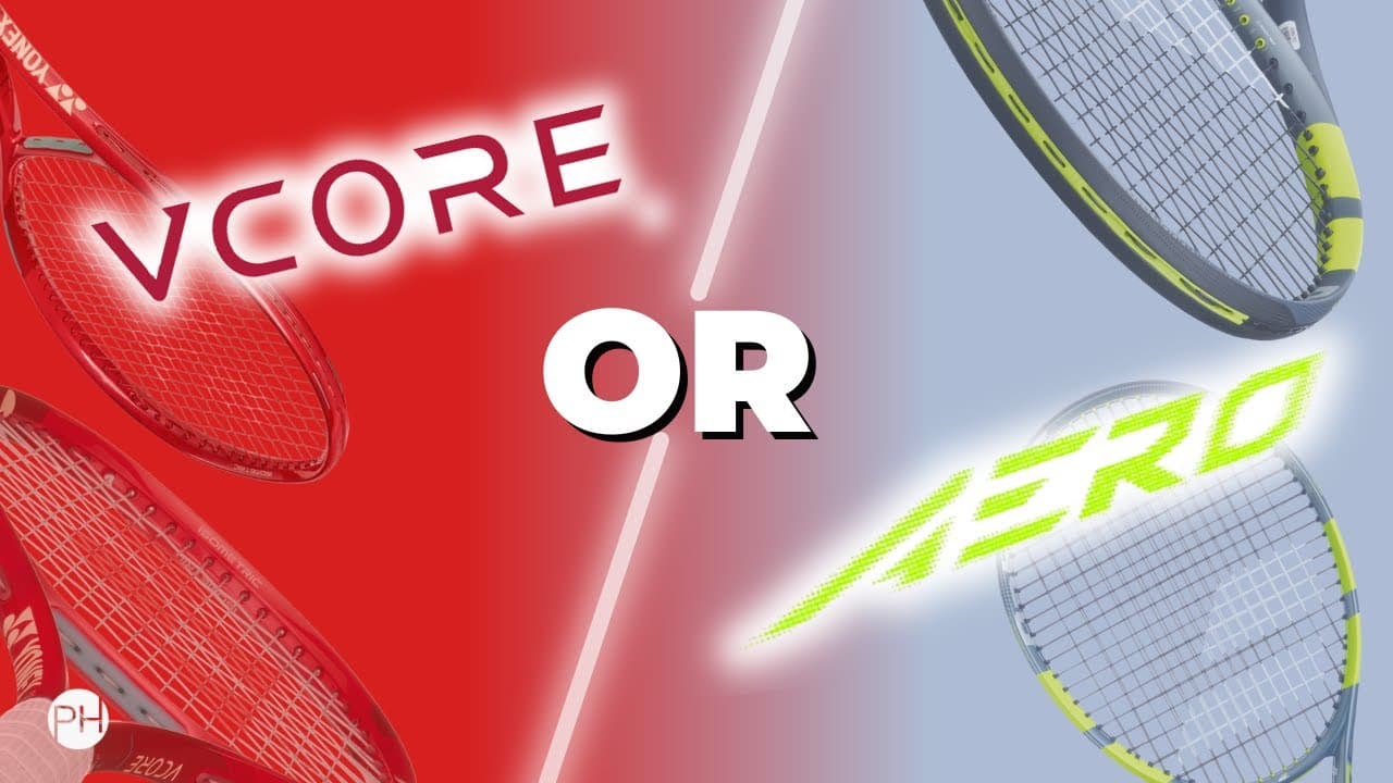 YONEX VCORE 100 vs BABOLAT PURE AERO — The Real Difference | Tennis Racket Review | PH Tennis