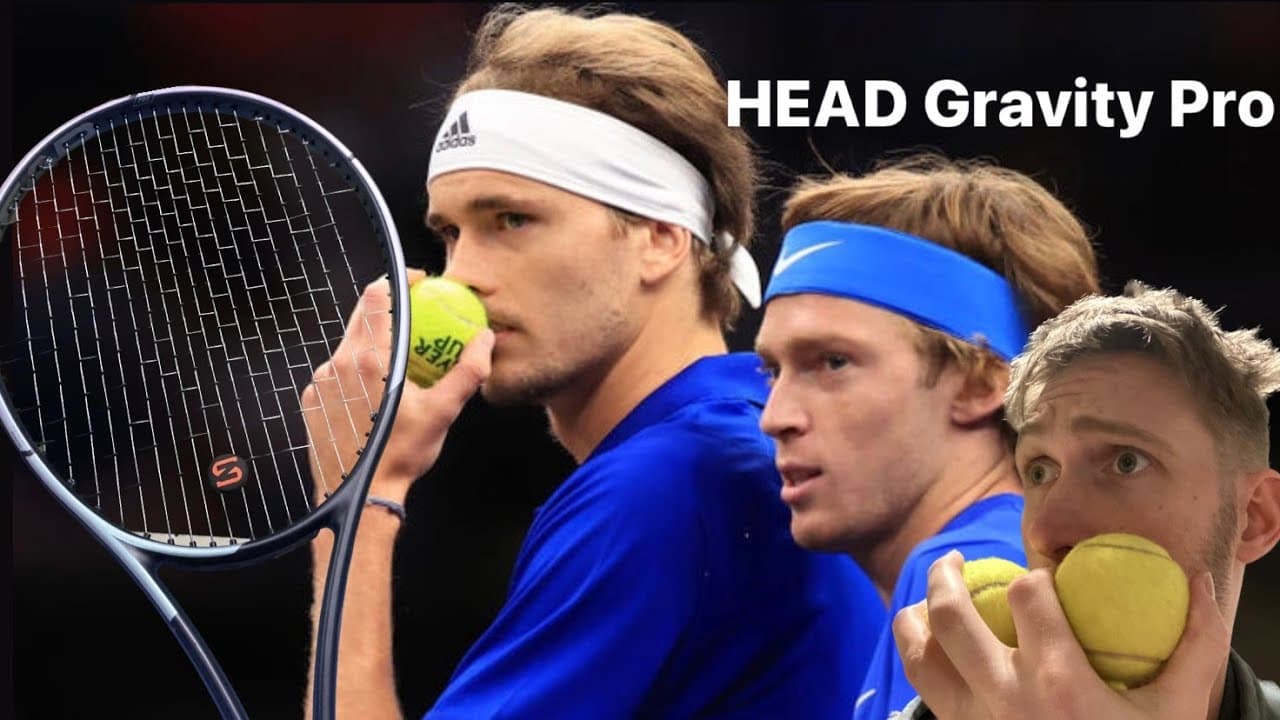 Head Gravity Pro Auxetic 2023 tennis racquet review (are you team Zverev & Rublev?)