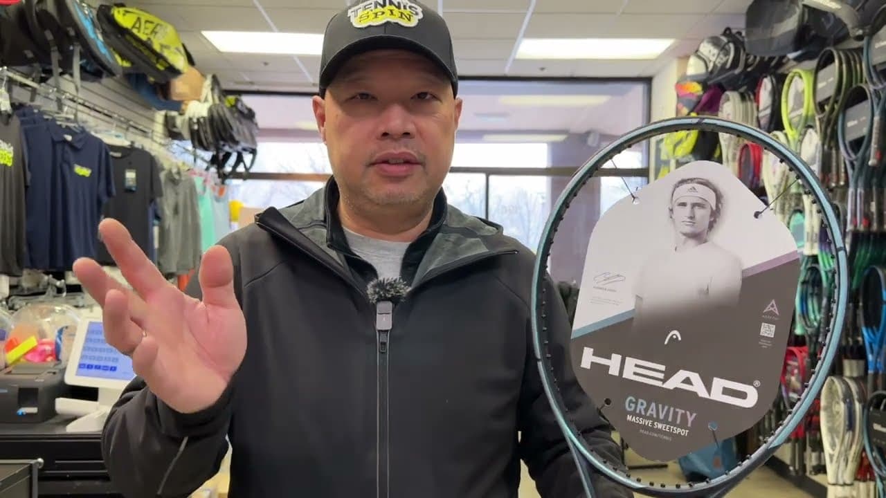 INTRODUCING THE NEW 2023 HEAD GRAVITY WITH AXETIC TENNIS RACKET LINE