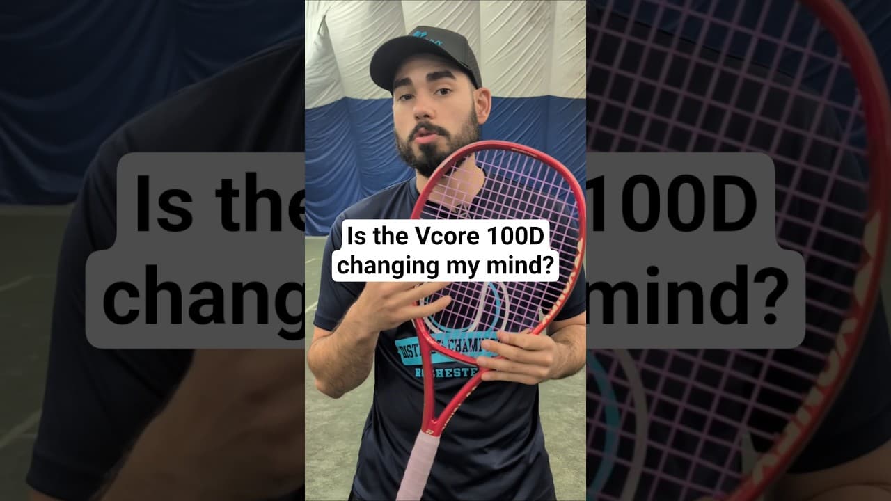 Yonex Vcore 100D | Stable, powerful and connected...if you can handle it! #tennis #tennisplayer