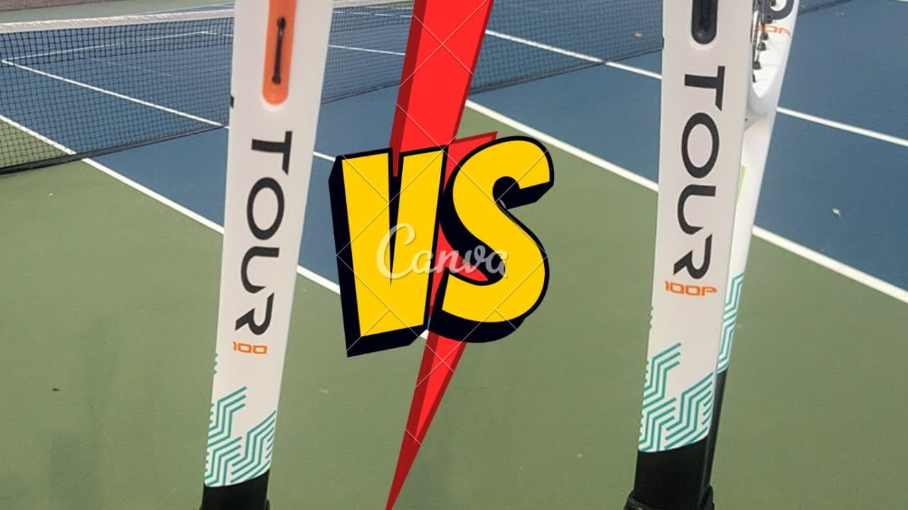 Prince ATS Tour 100 vs 100P Review - Versus Series