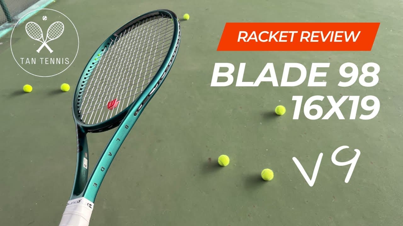 Wilson Blade 98 V9 Review by Tan Tennis