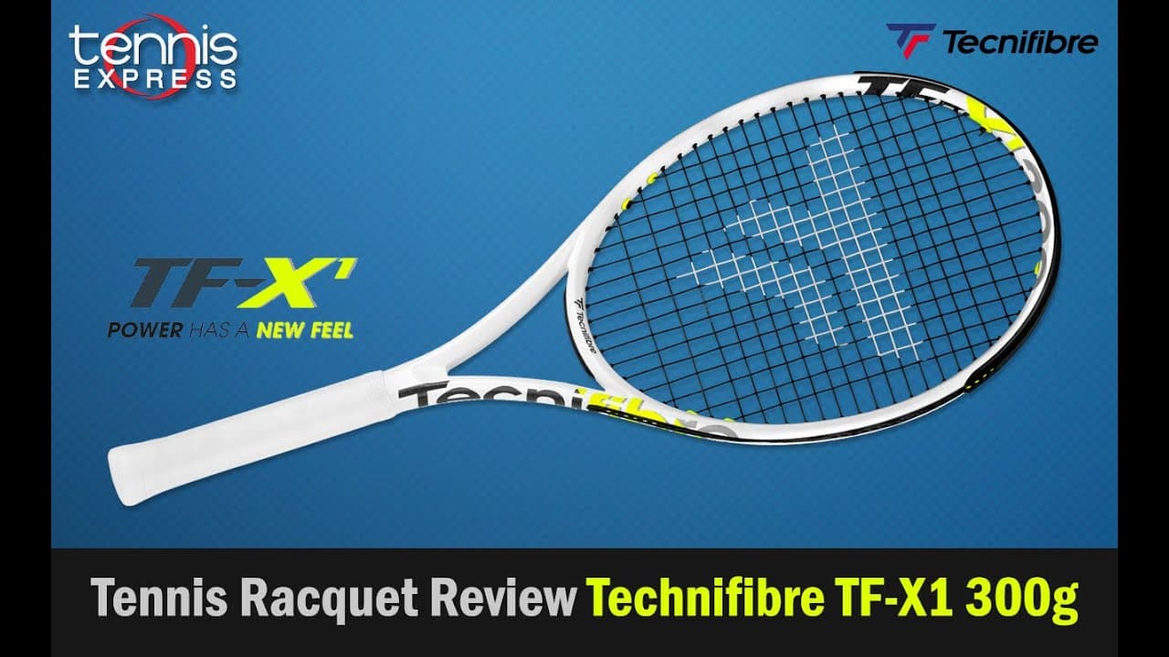 Tecnifibre TF-X1 300 Tennis Racquet Review | Tennis Express