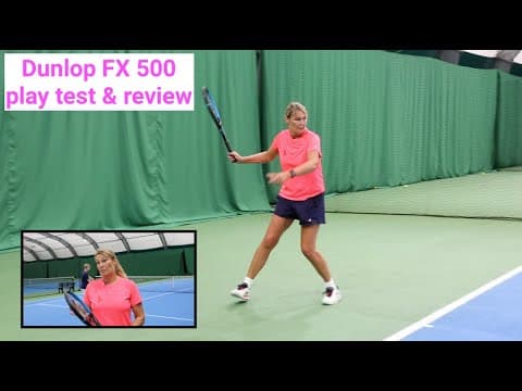 New Dunlop FX 500! The first ever play test and review...