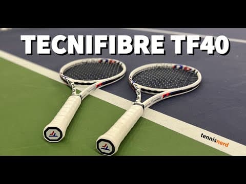 TF40 2022 Racquet Review - 305 18x20, 315 18x20, 315 16x19