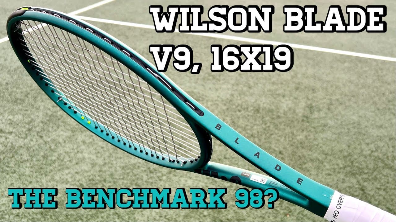 Wilson Blade 98 V9 16 x 19 Tennis Racket / Racquet review