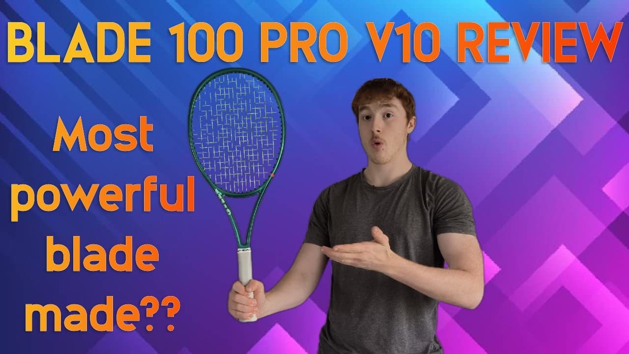 NEW Wilson Blade 100 Pro V10 Review. Is this going to be the racket of the year?