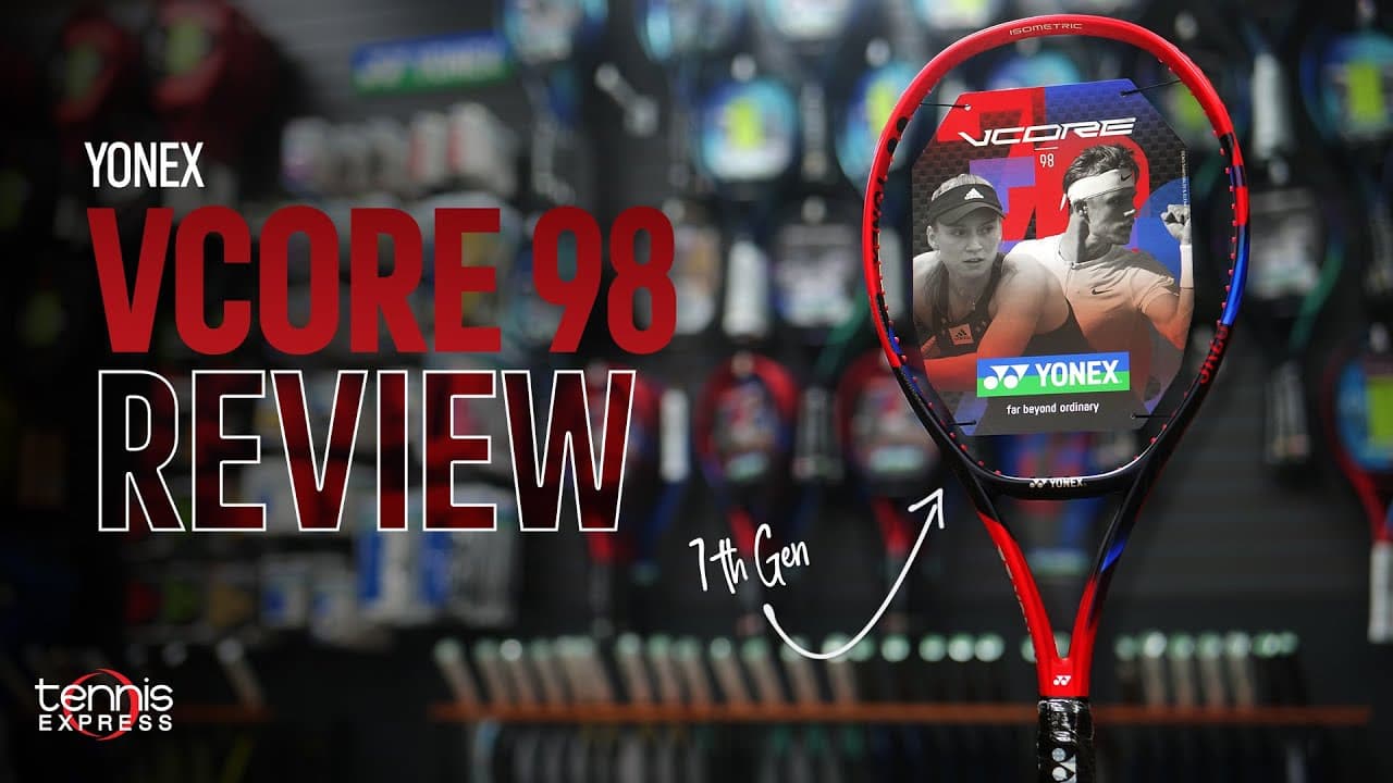 Yonex VCORE 98 7th Gen Racquet Review | Tennis Express