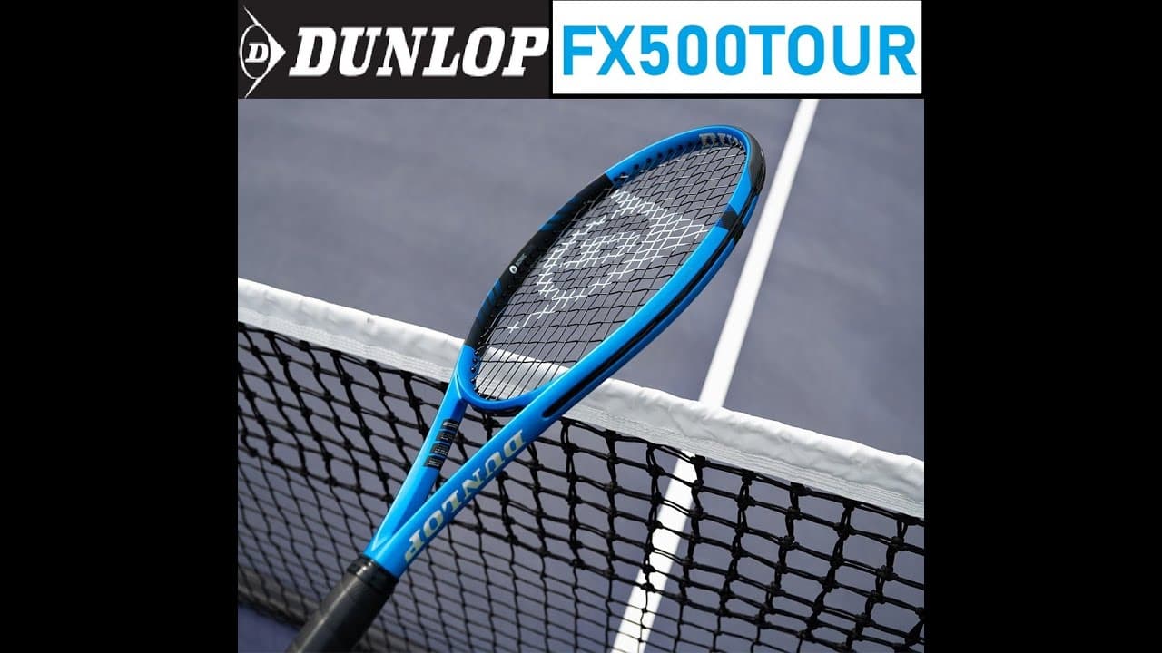 Dunlop FX500 Tour Tennis Demo Review Hits, Coach Tips and Pointplay