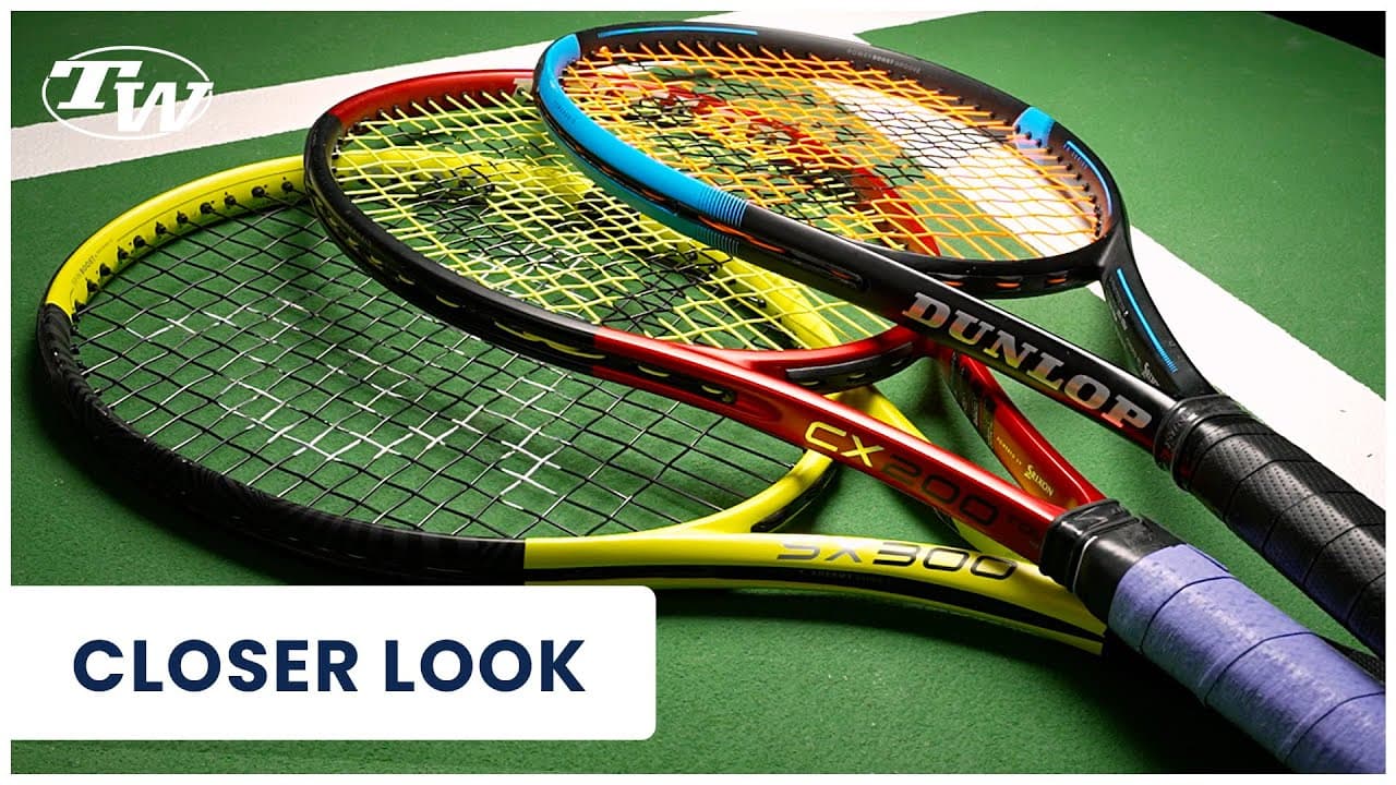Find the Best Dunlop Tennis Racquet for you (whether you want a racquet with control, spin or power)