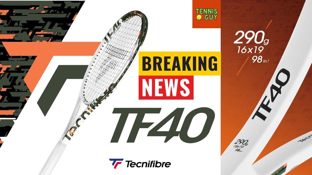 New Tecnifibre TF40 290g 16x19 Tennis Racket In Camo Design Is Out!