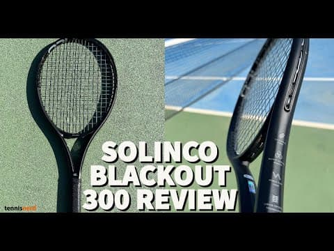 Solinco Blackout 300 Review