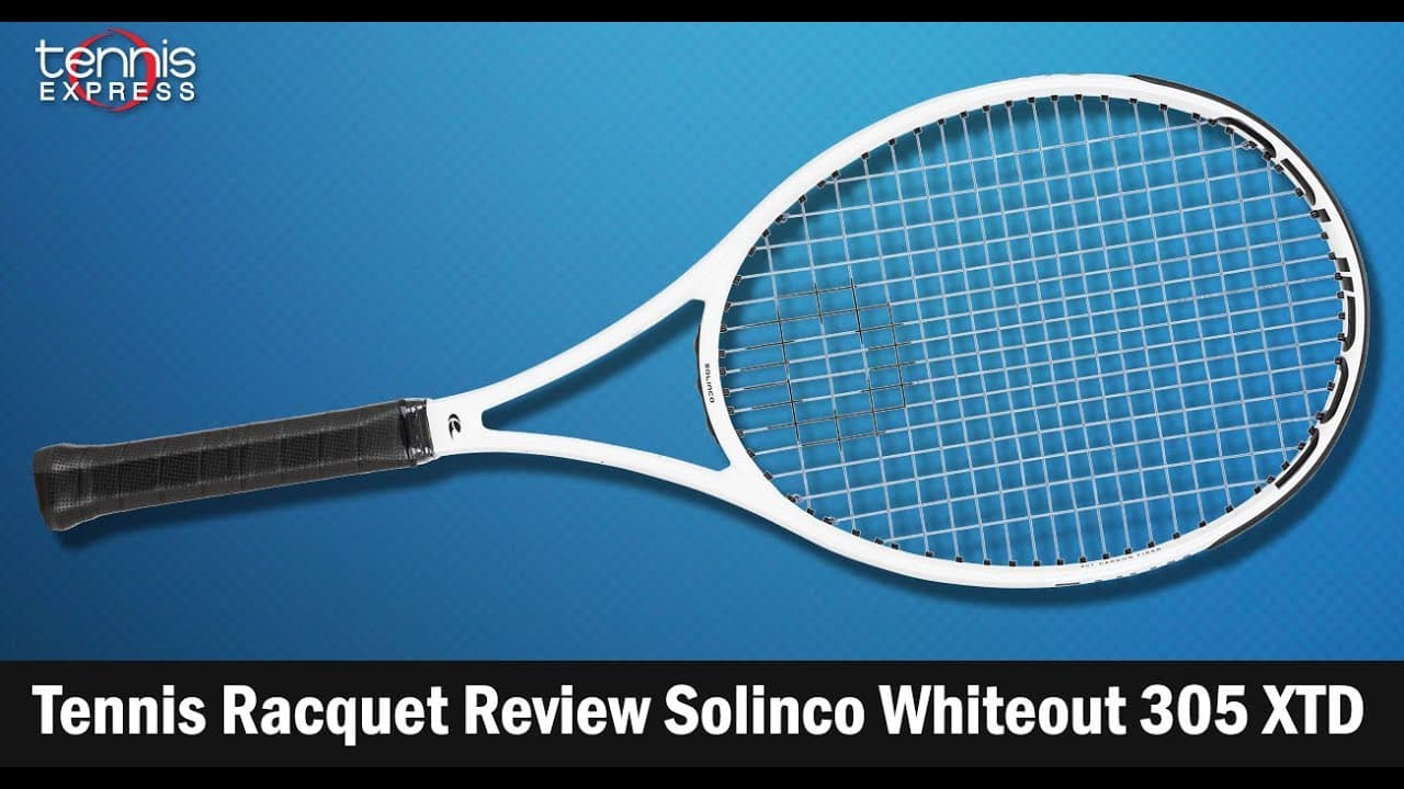 Solinco Whiteout 305 XTD Racquet Review | Tennis Express