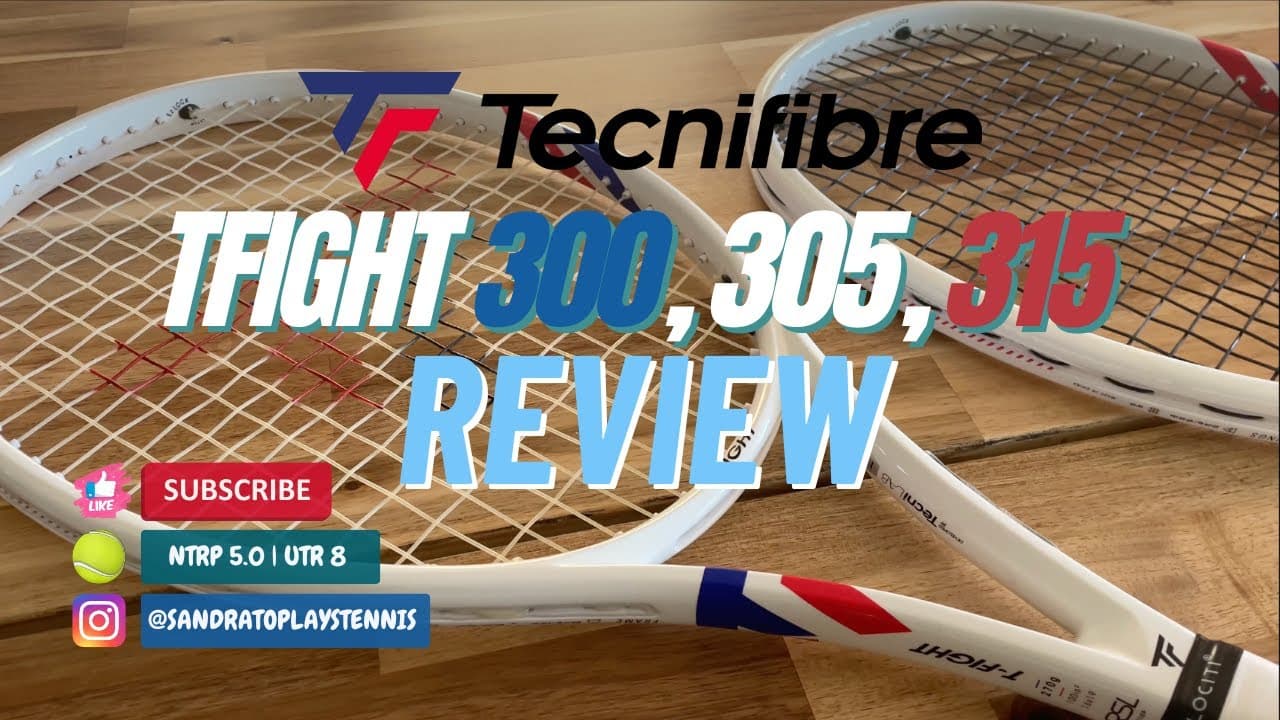 Tecnifibre TFIGHT 300s, 305s & 315s REVIEW!