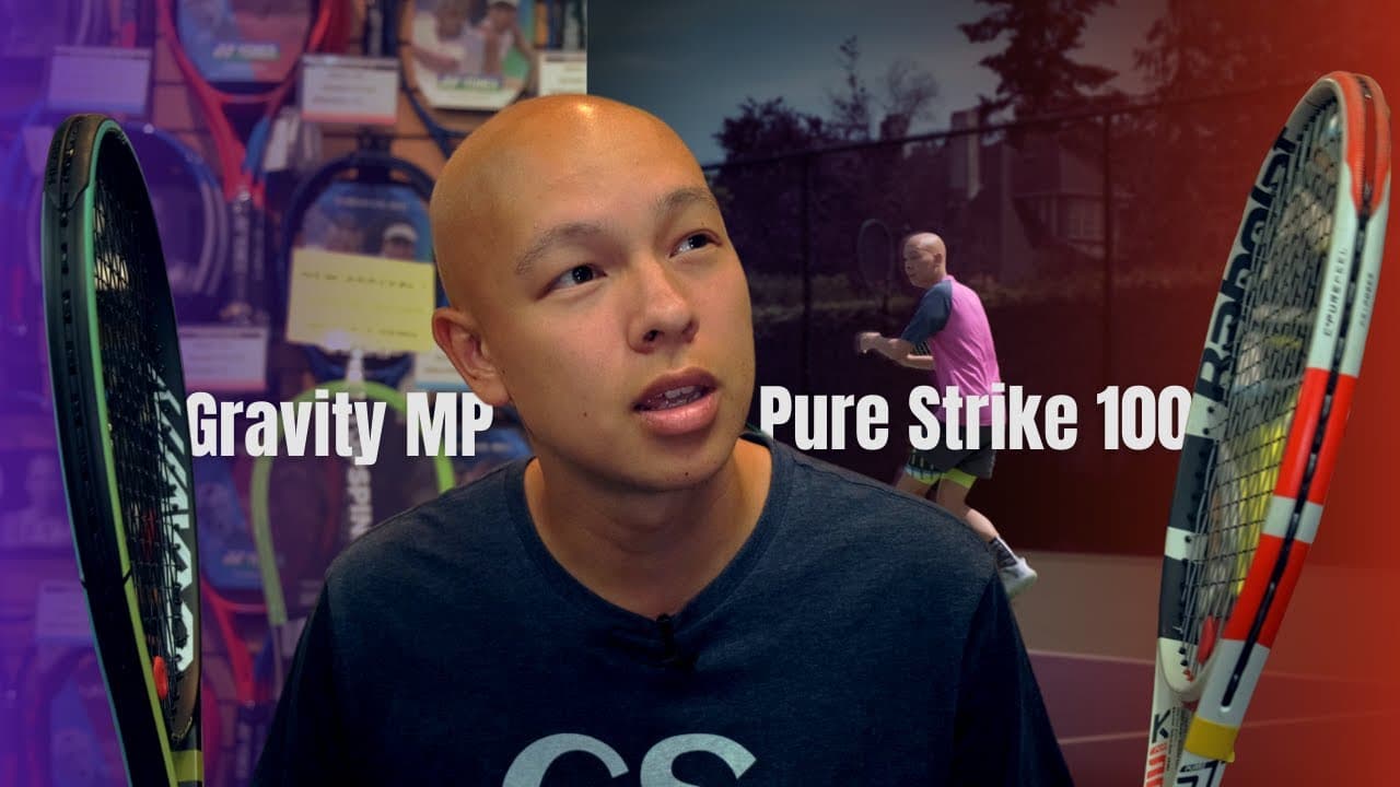Gravity MP vs  Strike 100: Most Forgiving Player's Racquets?