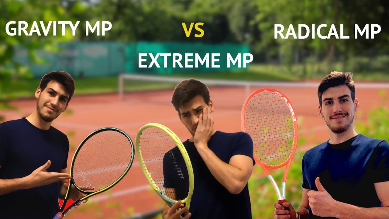 The RACKET BATTLE | HEAD RADICAL MP vs. HEAD GRAVITY MP vs HEAD EXTREME MP