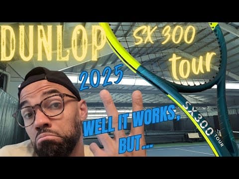 2025 Dunlop SX300 Tour, The ULTIMATE Spin Machine?