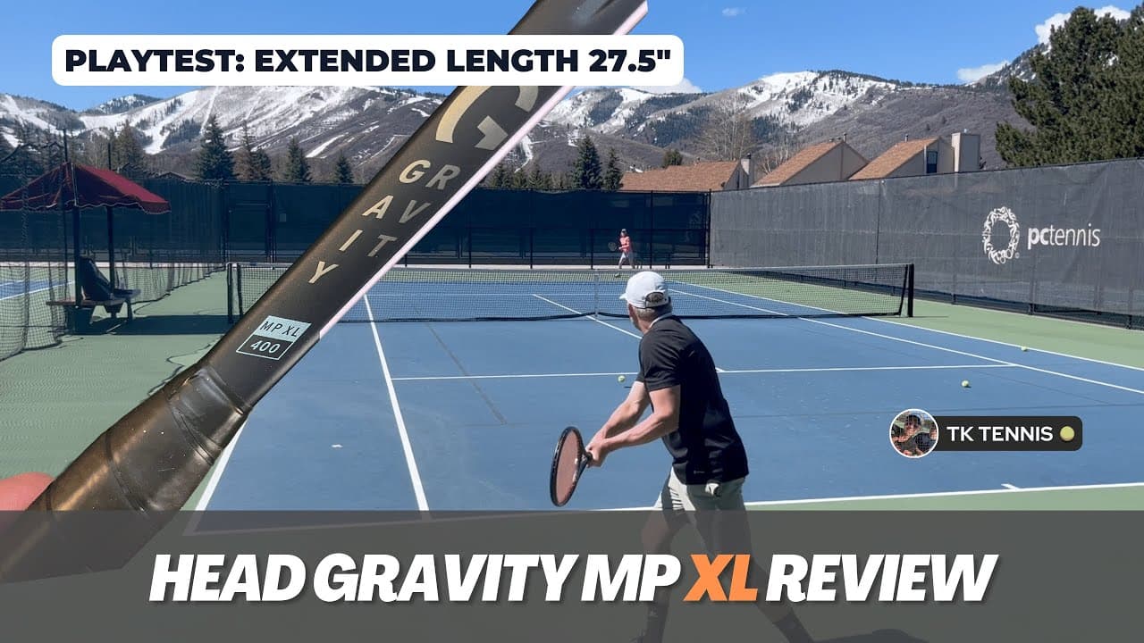 Head Gravity MP XL Tennis Racquet Review (Extended length 27.5 inch)