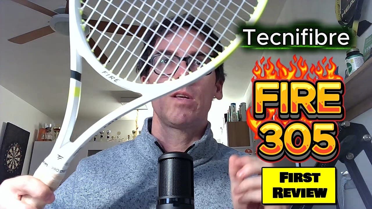 🎾 Tecnifibre Fire 98 305g 🔥 Tennis Racket First Review - It's Worth Your Attention 😉