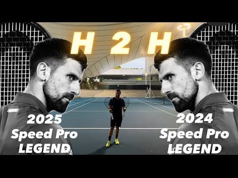 2025 Speed Pro LEGEND v 2024 Speed Pro LEGEND-Did HyBor change it for the better?#headtennis #novak