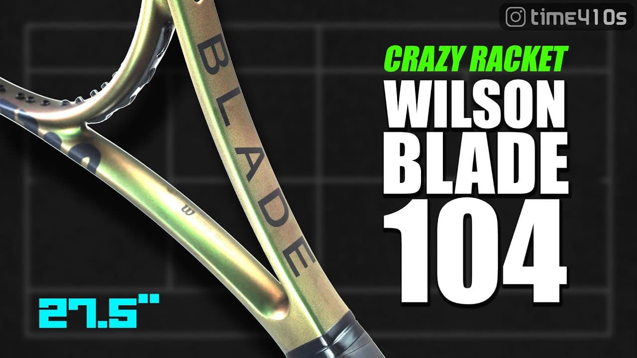This Wilson Blade is Funky! But I Kinda Dig It...