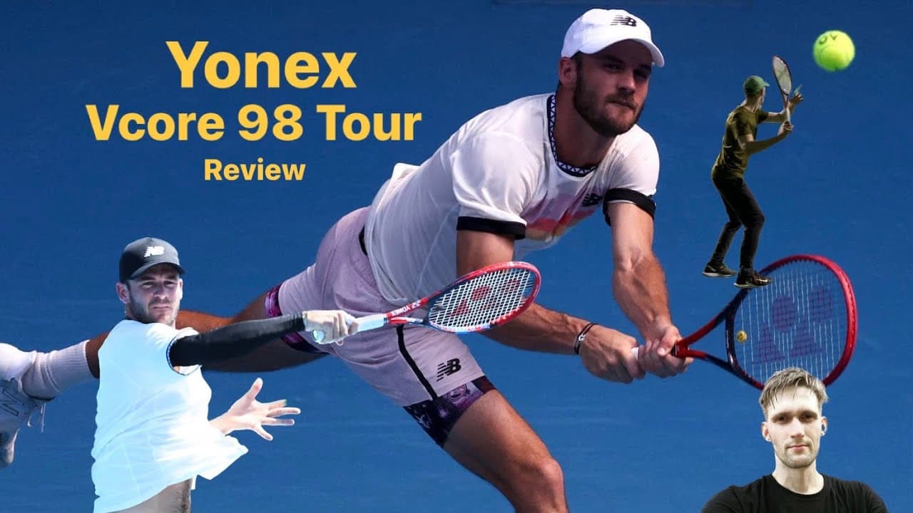 Yonex Vcore 98 Tour review and first impressions (Wilson Blade killer?)