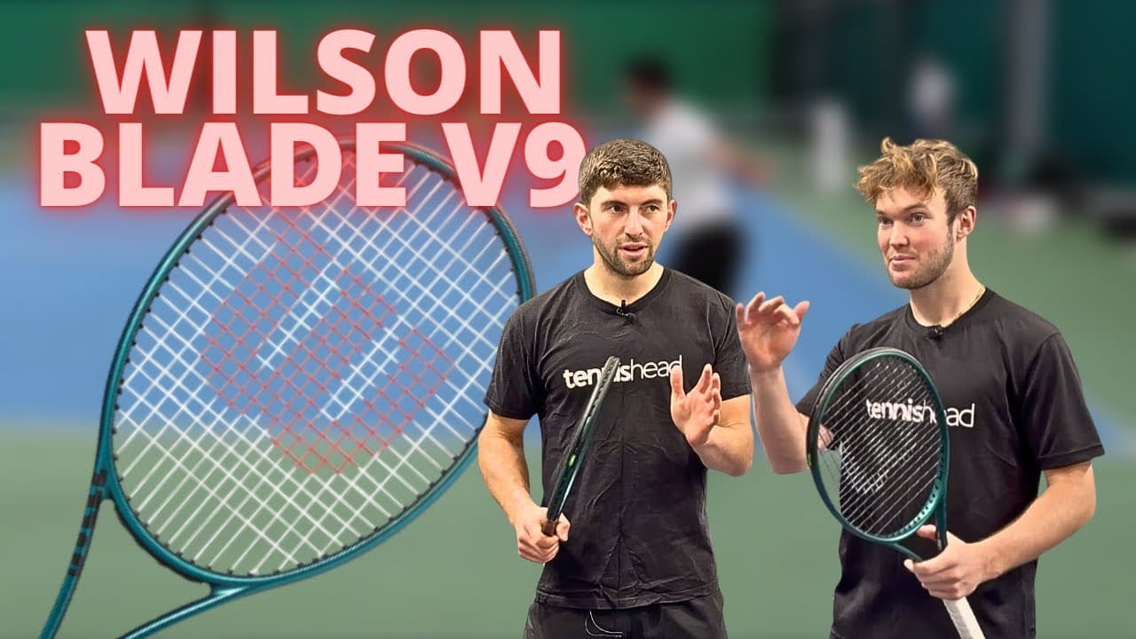 Two ATP pro's review the Wilson Blade V9 (2024) tennis racket - Can it be as good as the Blade V8?