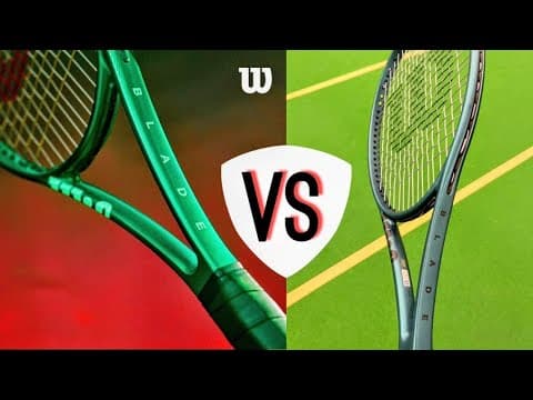 Wilson Blade 98 V9  vs V10 - Alex Tennis