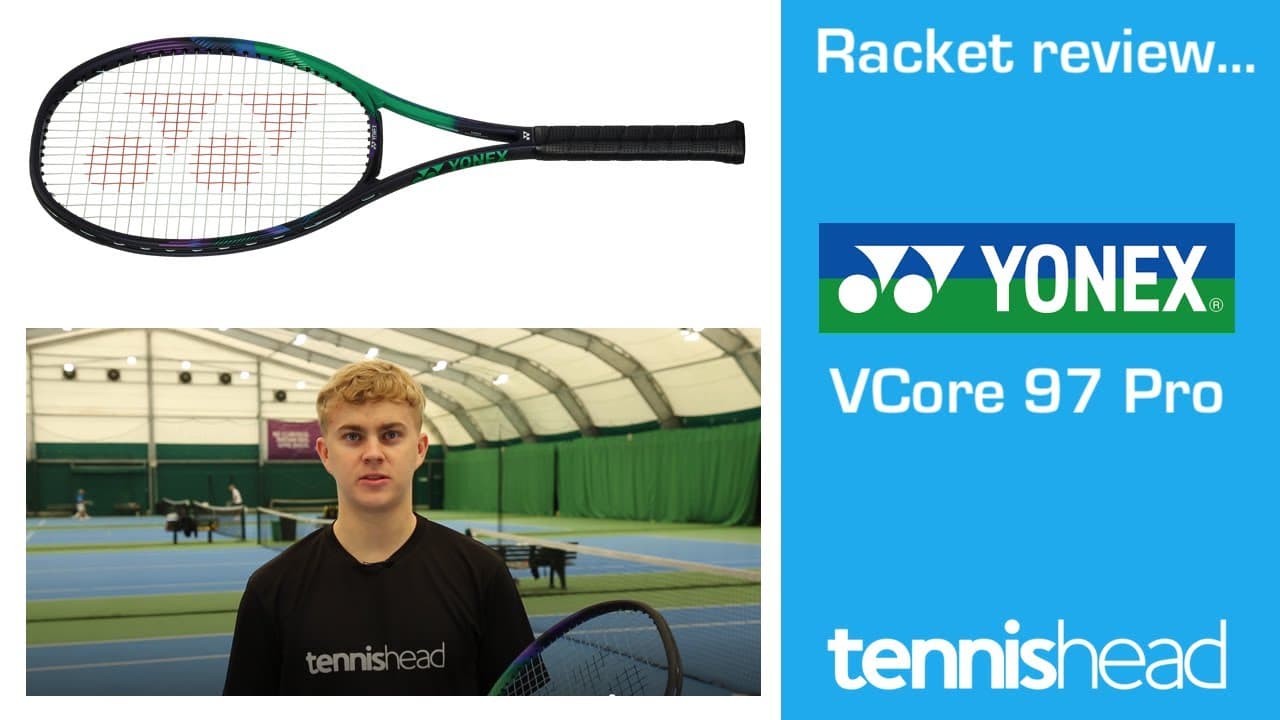 Yonex VCore Pro 97 tennis racket review, as used by Hubert Hurkacz