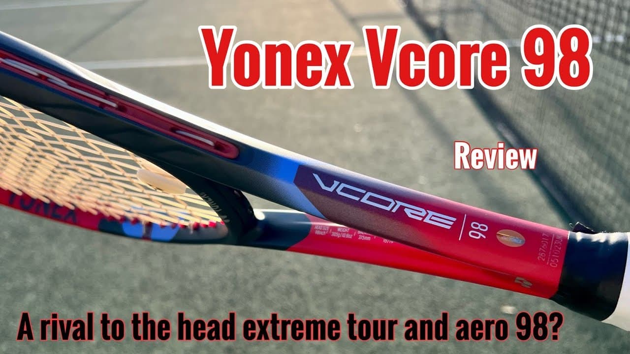 Yonex Vcore 98 2023 tennis racket / racquet review