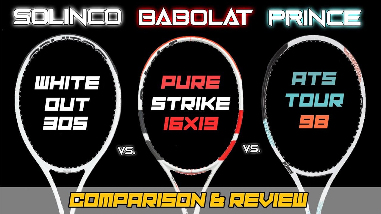 Comparing the Most Powerful 98s: Pure Strike v Prince ATS 98 v Solinco Whiteout 98 - Racquet Review