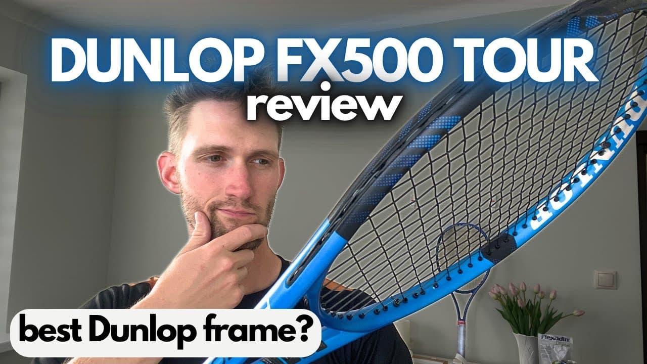 Dunlop FX 500 Tour review (endorsed by Draper and Popyrin)