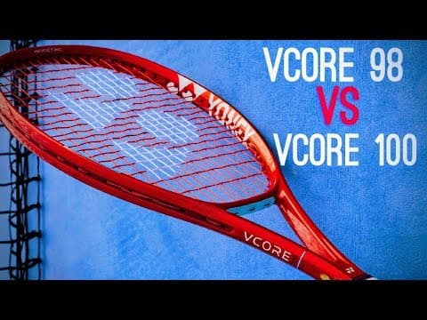 Yonex Vcore 98 vs 100 - Alex Tennis