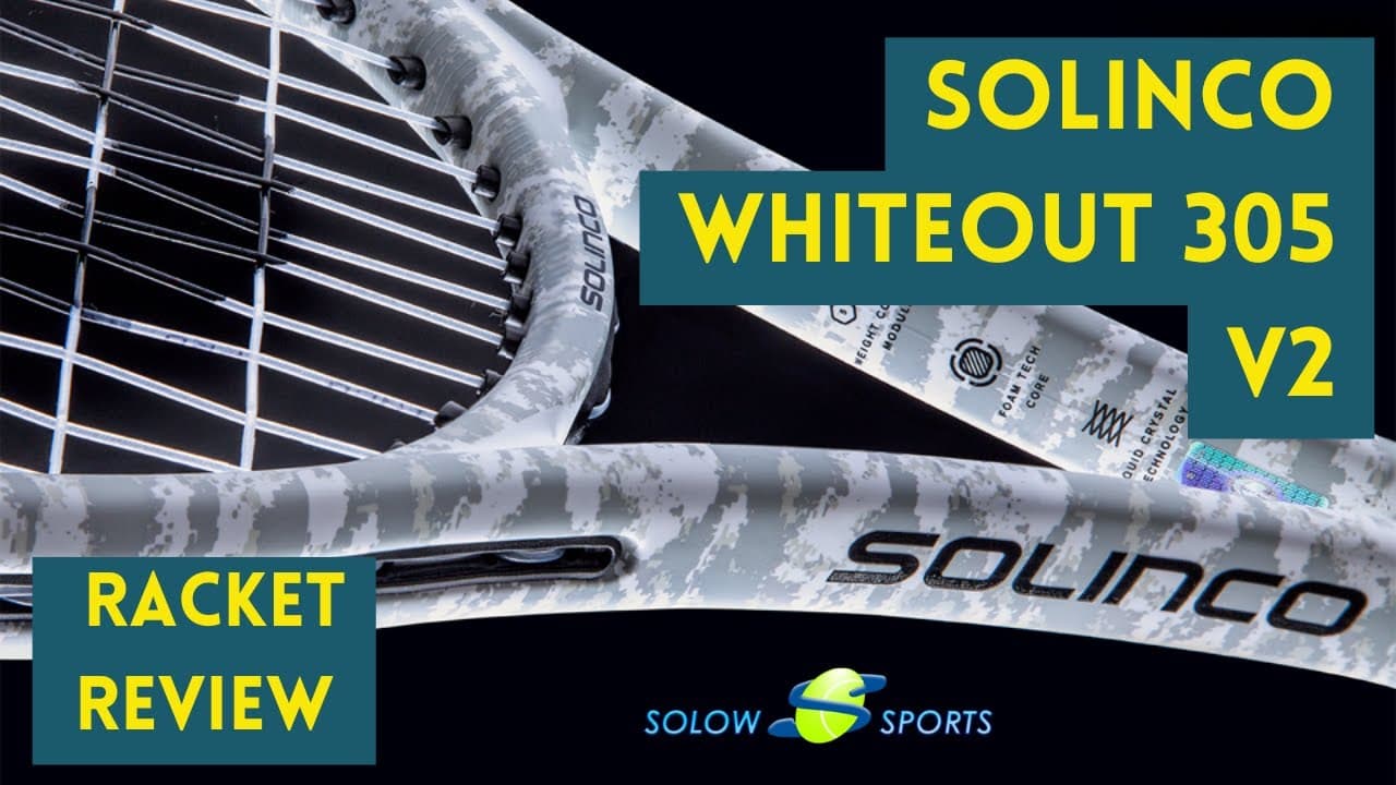 Solinco Whiteout 305 v2 Tennis Racket Review