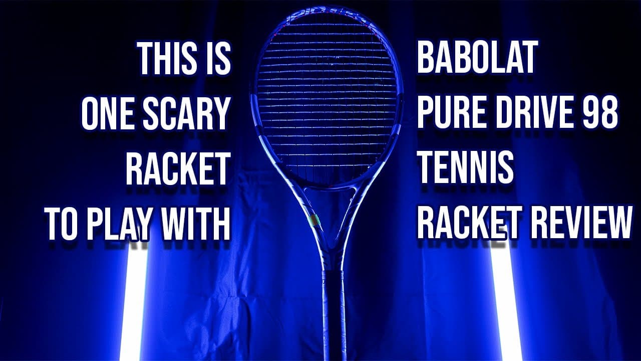 #babolattennis has made a very scary racket | Babolat Pure Drive 98 Tennis Racket Review