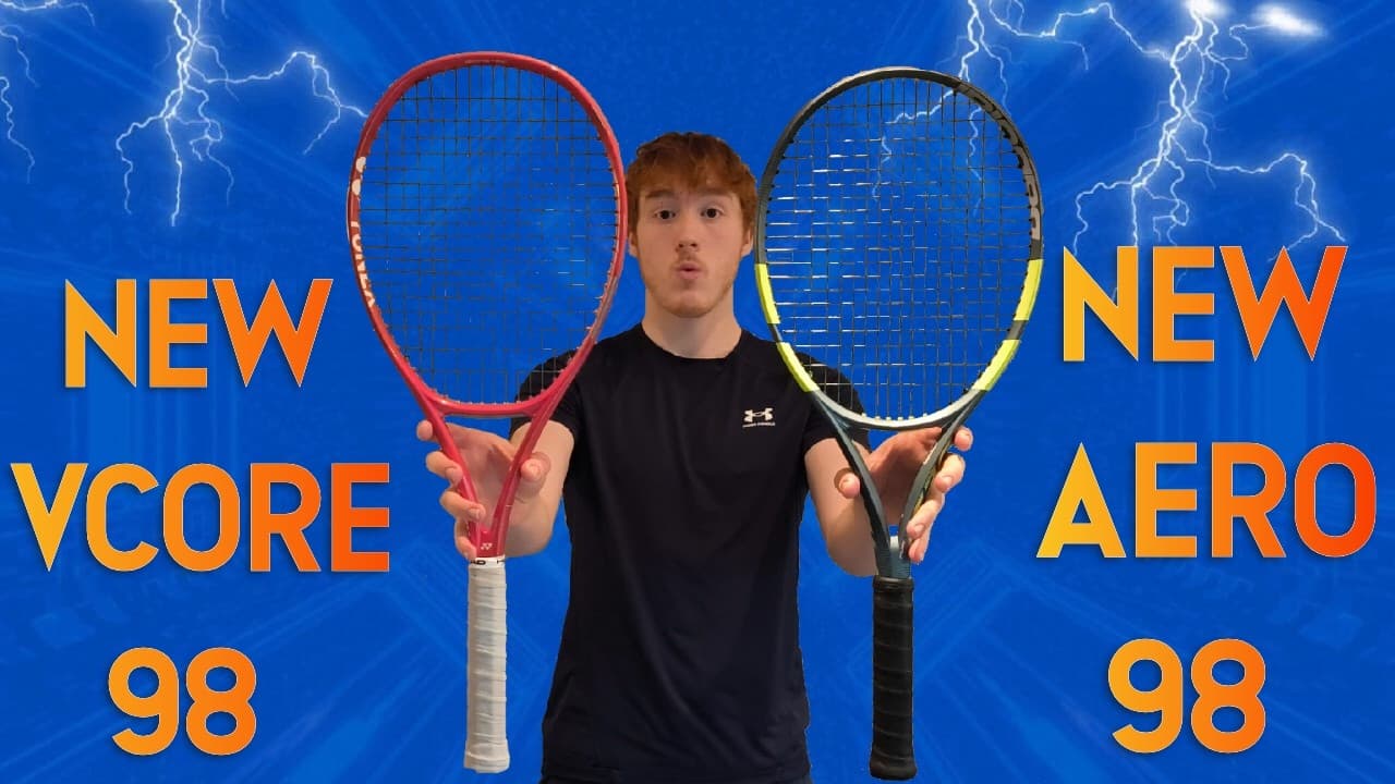 NEW Yonex Vcore 98 V8 2026 VS Babolat Pure Aero 98 2026 comparison. Which is the better racket?