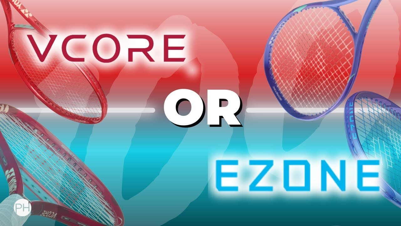 NEW VCORE 100 vs EZONE 100: Which one is right for you? | Tennis Racket Review | PH Tennis