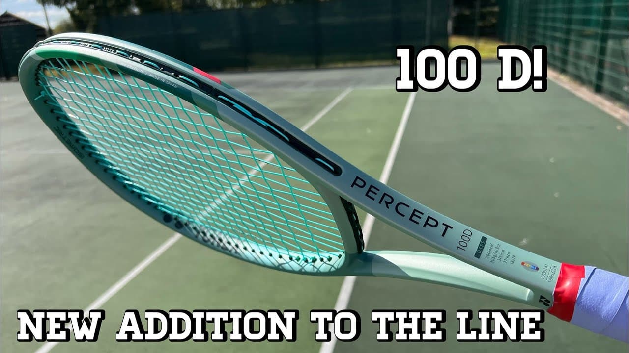 Yonex Percept 100D Tennis Racket / Racquet Review