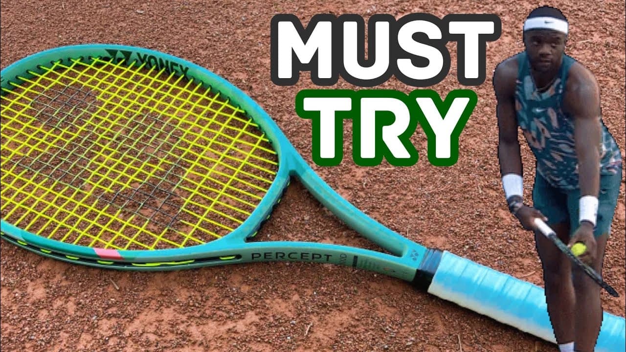If you never played with this one, you MUST try it! (Yonex Percept 97L Review) - Alex Tennis
