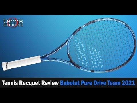 Babolat Pure Drive Team 2021 Racquet Review | Tennis Express