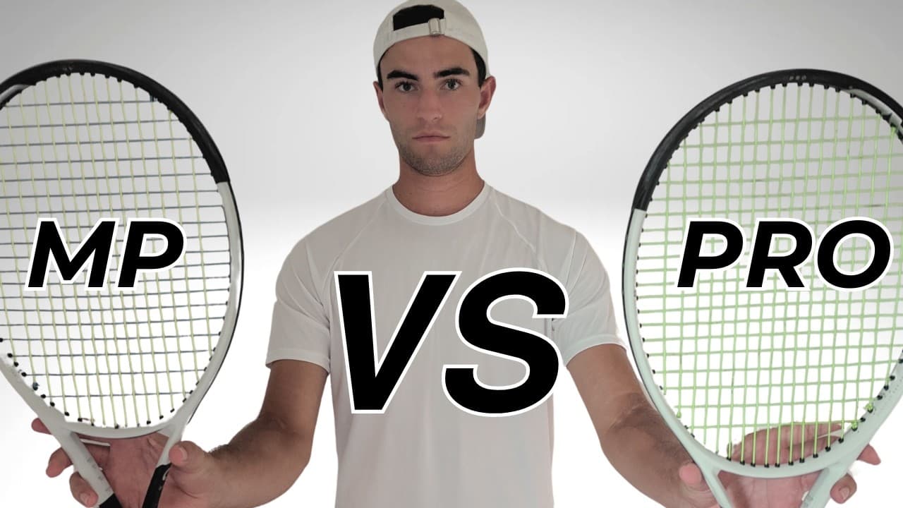 HEAD SPEED Comparison - MP vs PRO (2024)