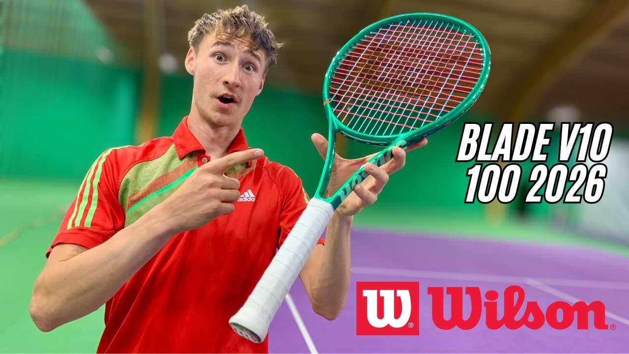 Best Racket This Year? Wilson Blade V10 100 Racket Review!