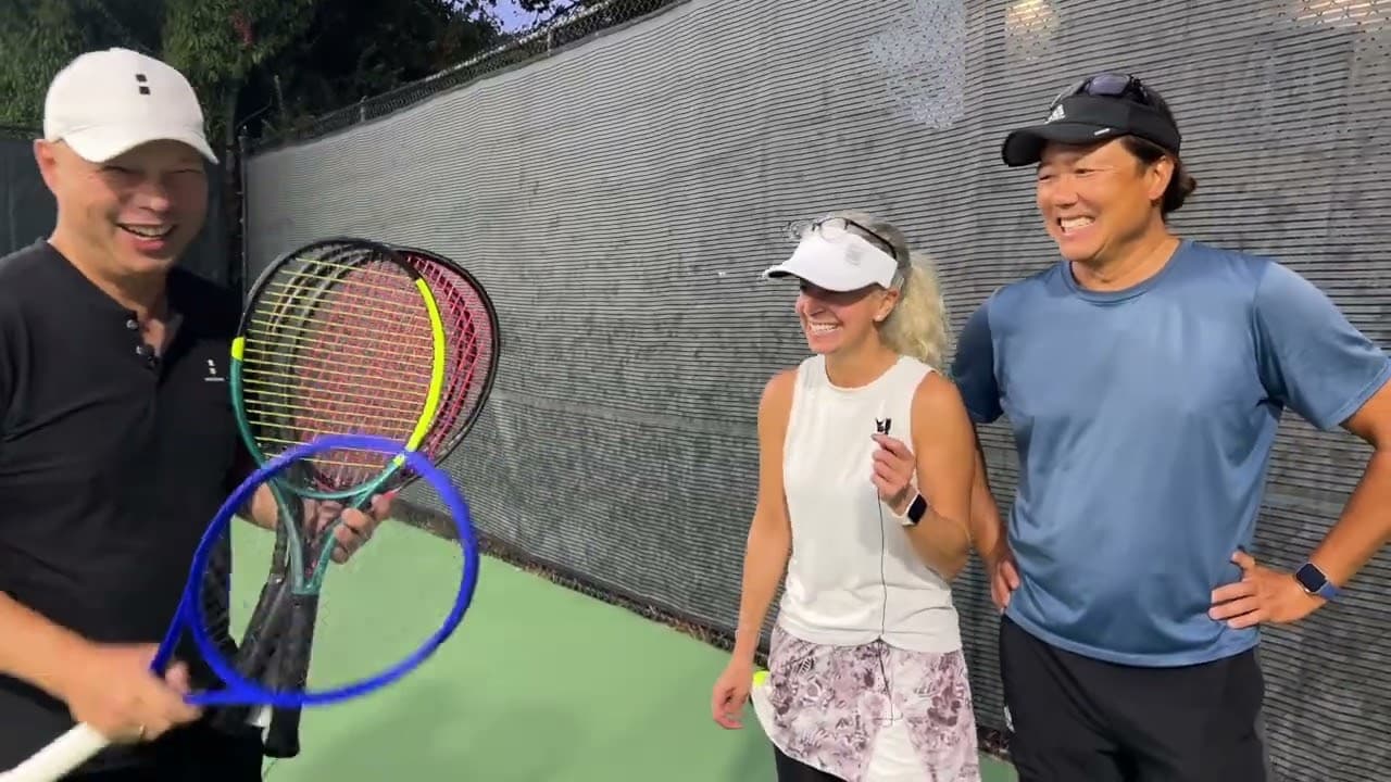 I DID A RACKET CONSULT WITH CARNET AND RACHEL - WHAT RACKET DID THEY LIKE AND WHY?