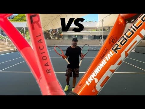 2025 Radical MP vs 2003 Liquid Metal Radical MP-New v Old-#headtennis #tennisracquet 