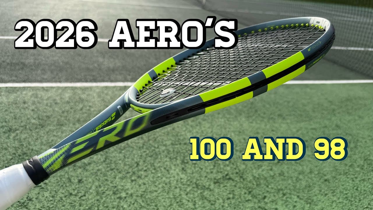 Babolat Pure Aero 2026 - 100 and 98, review