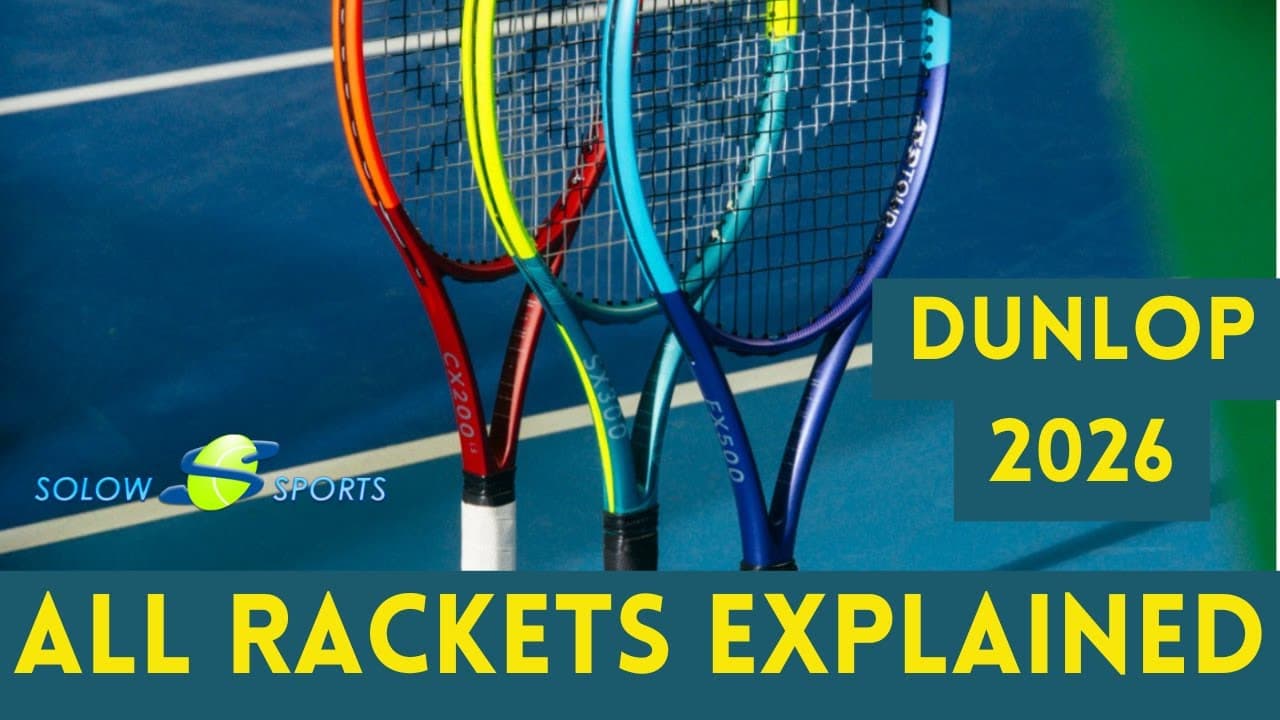 All DUNLOP Tennis Rackets Explained | Guide 2026 |